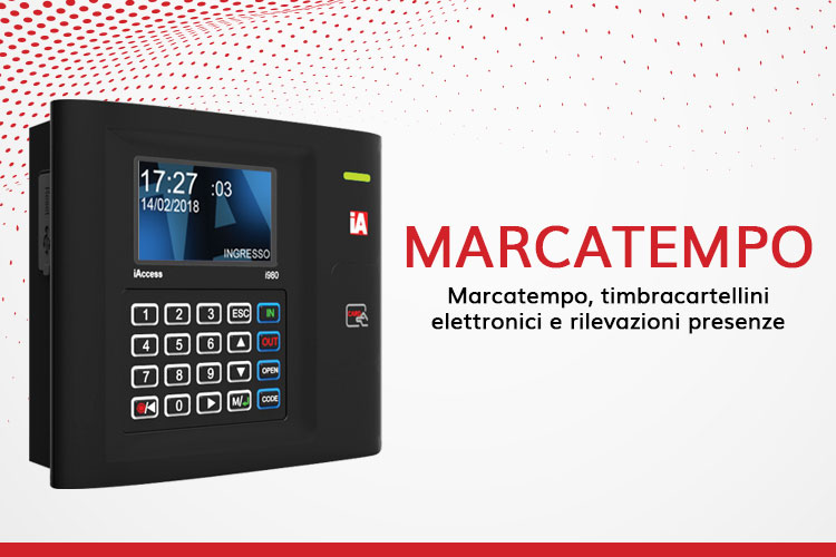 Marcatempo, timbracartellini elettronici e rilevazioni presenze