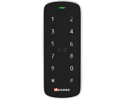 Access control for employees with password and Rfid badge M4 Pro suitable for outdoor use.