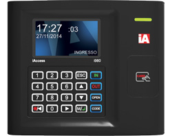 Choose iAccess i980, your perfect Timer for employees with RFID Badge Reader